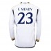 Real Madrid Ferland Mendy #23 Voetbalkleding Thuisshirt 2023-24 Lange Mouwen